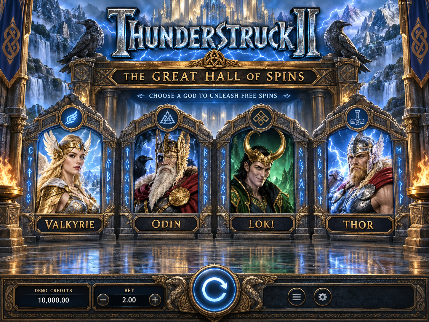 Thunderstruck 2 Slot Anmeldelse, Bonuskoder og Gameplay - bedstecasinospil